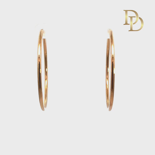Aurora Large Gold Hoops