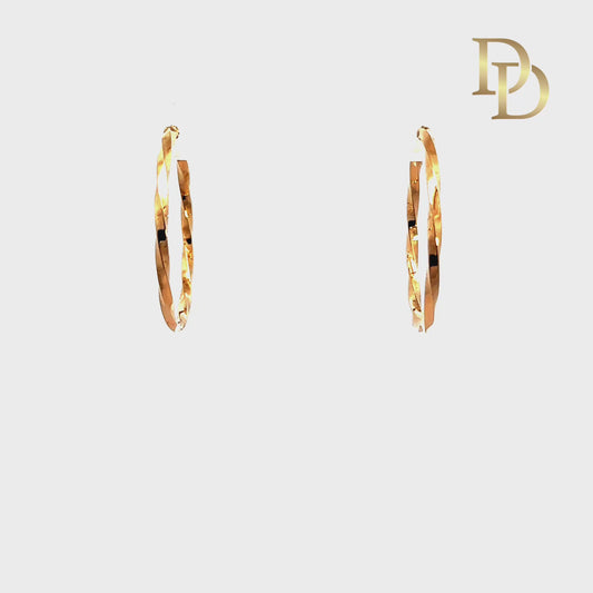 Velar Gold Hoops