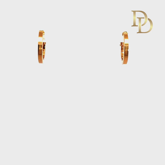 Echo Small Gold Hoops